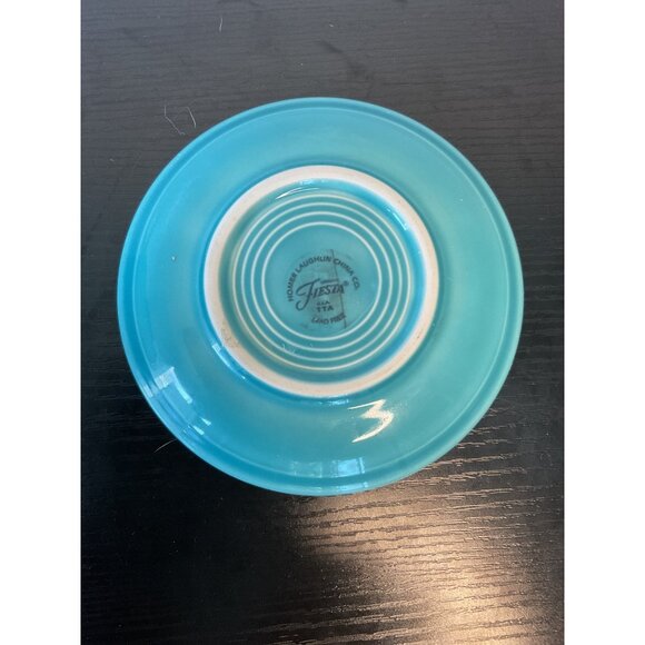 Fiesta Turquoise Saucer By Homer Laughlin China Co. - Picture 2 of 2